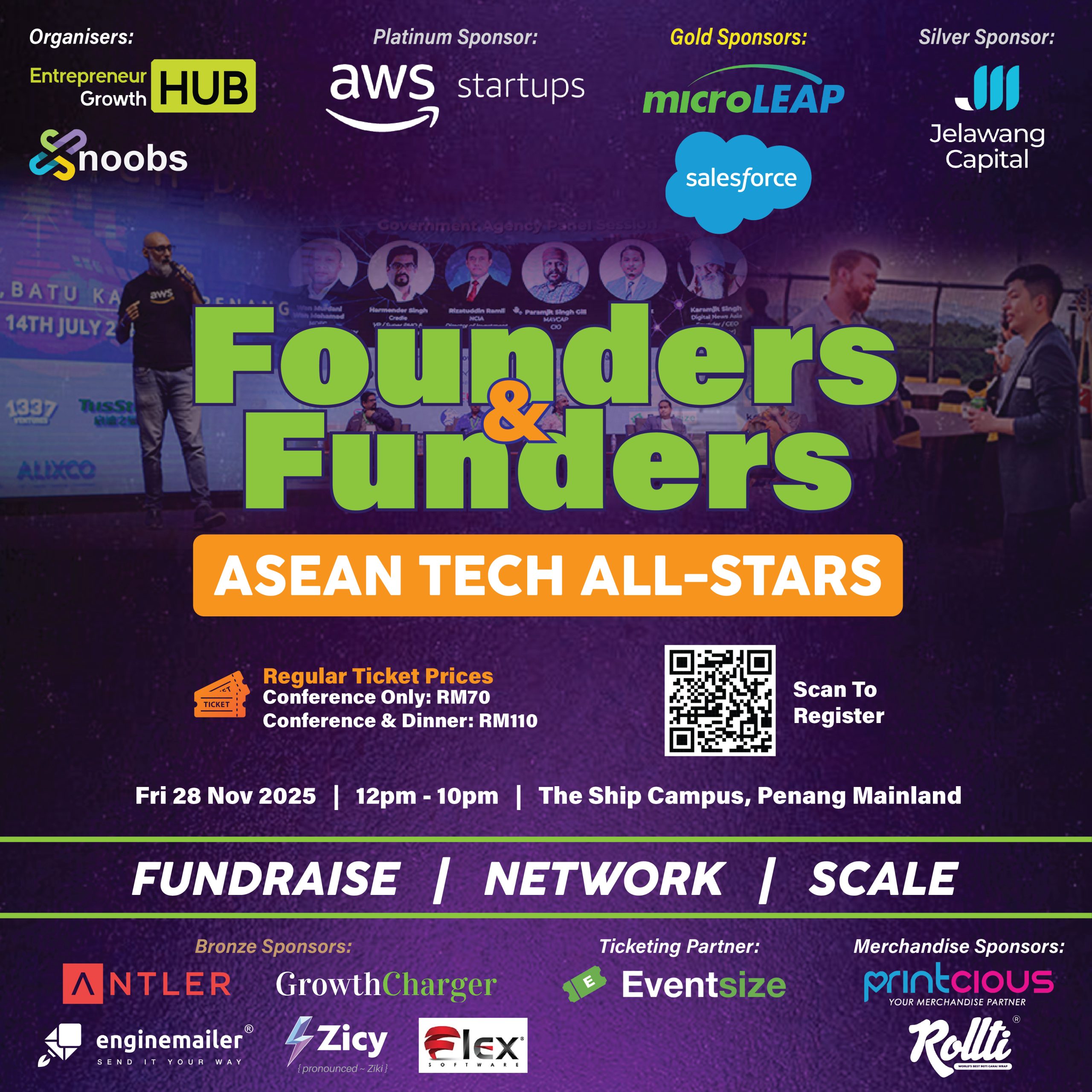 Founders & Founders ASEAN TECH ALL-STARS Poster
